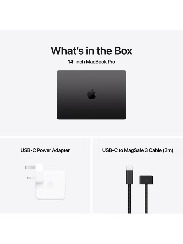 Apple MacBook Pro 2024 14.2in M4 16GB 512GB - Black