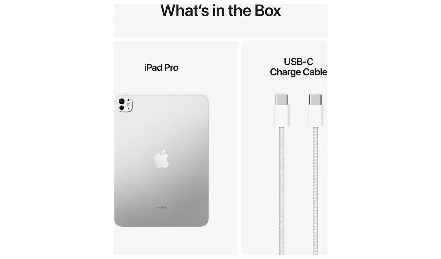 Apple iPad Pro 2024 13 Inch Wi-Fi 256GB - Silver