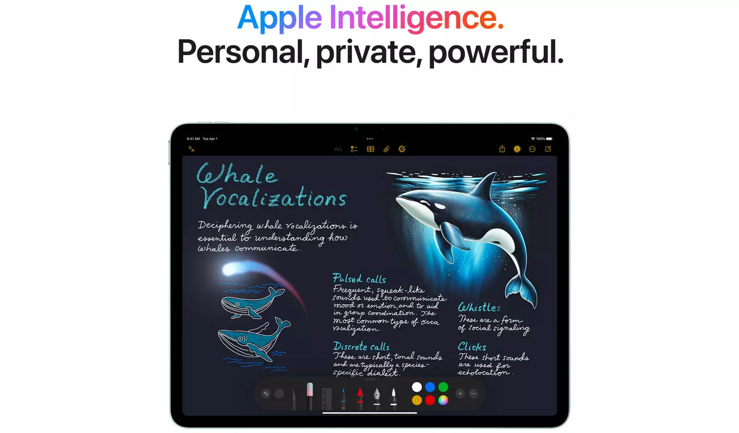 Apple iPad Air 2025 13 Inch Wi-Fi 256GB - Blue