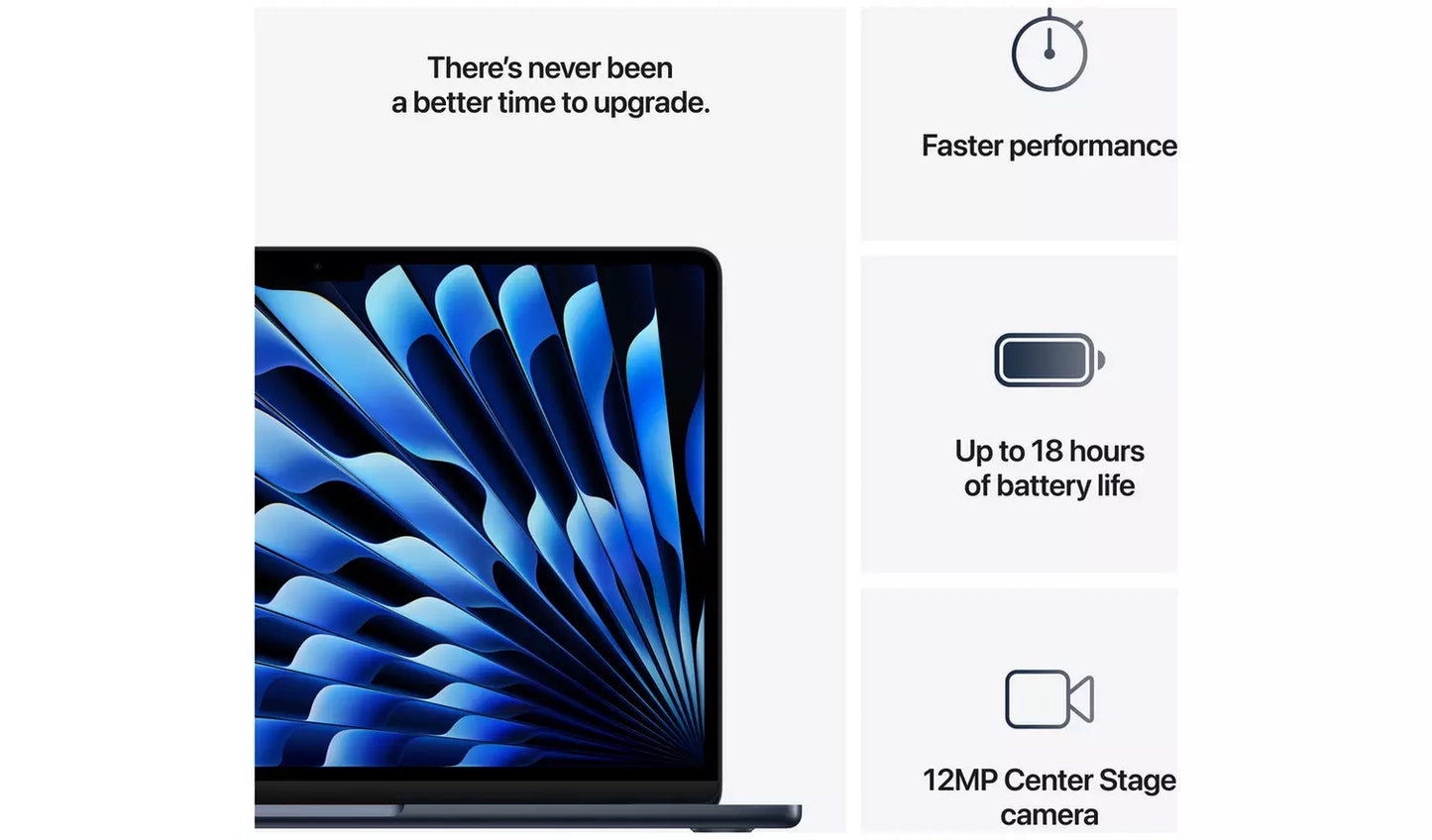 Apple MacBook Air 2025 13.6in M4 16GB 256GB - Midnight